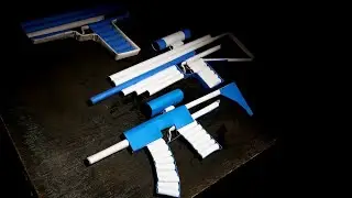 How to Make Paper Gun Sniper MachinGun
