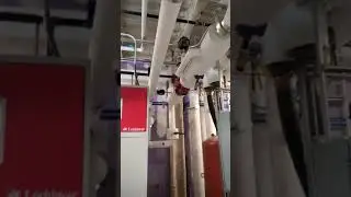 Amazing insulation on the mechanic room