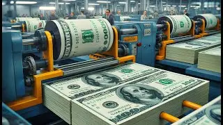 Inside America&rsquo;s Dollar Factory: How the World&rsquo;s Reserve Currency Is Made (Full Process)