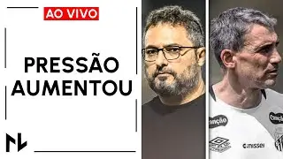 Marcelo Teixeira nega crise no Santos | Pressão aumenta em Mattos e Vojvoda