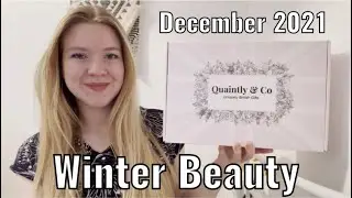 Quaintly & Co Winter Beauty Box December 2021 Subscription PR Unboxing and Review #BritishLifestyle