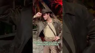 Indiana Jones at Moonlight Magic #waltdisneyworld #disney #indianajones #hollywoodstudios #shorts