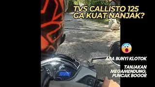 Coba TVS Callisto 125 di tanjakan ekstrim full muatan, Roller BRT