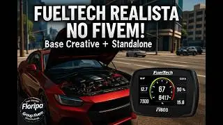 O MELHOR SCRIPT! FuelTech FiveM: Realismo INCOMPARÁVEL no GTA RP