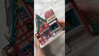 Думаю, ей придётся основать свою собственную рождественскую деревню!! #миниатюра #рождественскаяд...