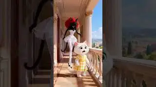 #cat #lifeisbutadream #cute #animation #animals #aianimation #revenge