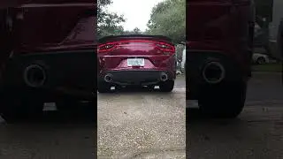 5 inch carven tips Catless muffler and resonator delete scatpack exhaust