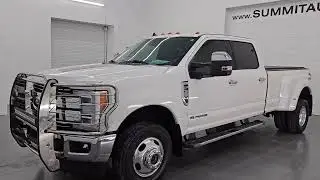 2019 Ford Super Duty F350 DRW White Used. walk around for sale in Fond Du Lac, Wisconsin,
