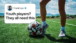 1 Easy Drill to Improve First Touch & Turning for Youth Players