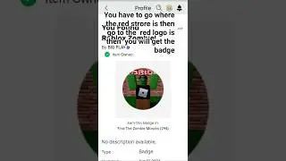 How to get the You Found Roblox Zombie Badge in Find the Zombie Morphs [Roblox]