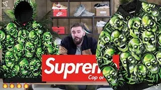 SUPREME SS18 WEEK 1 | COP OR DROP | SKULL PILE HOOD, PRODIGY TEE & ZIPPO LIGHTER
