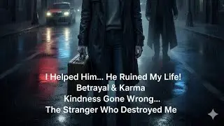 I Helped a Stranger and Lost Everything - Dark True Story