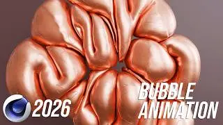 Cinema 4D Bubble Text Animation Tutorial (Beginner) | 2026