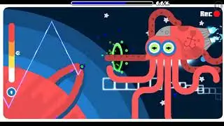 Geometry dash recent level || Spaceloop (easy) by Azumikat