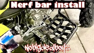 Raptor 700Rse Nerf Bars Install, GYTR Nerf Bars,  Atv quad mods