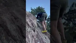 Scrambling Freeway (5.0), Second Flatiron, Boulder CO