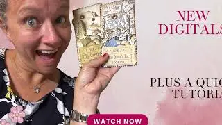 New Digitals - Loaded Tags for Junk Journals - Quick & Easy Tutorial