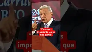 El presidente da su opini&oacute;n sobre el partido del PRD #shorts