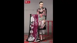 Latest Stylish Designer lawn dress designs 2019/ with stylish Stitching