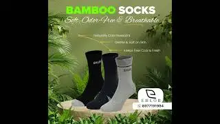 Step into Comfort with EHLOR Bamboo Socks #ehlor