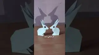 DiY Cute Rabbit🐇| Origami Craft Ideas|#origamicraft #papercraft @CraftBook99