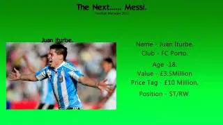 The Next Messi - Football Manager 2012.