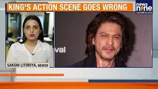 Shah Rukh Khan Injured on 'King' Set | Filming Halted, Travels to US for Treatment | News9