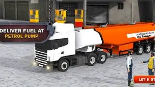 oil tanker transport game 3d gameplay, City level  (1-5 / 22) 🤠 part-2