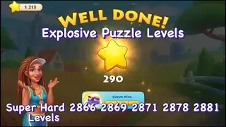 Township : Explosive Puzzle Levels | Hard and Super Hard Levels | Tips & Tricks #township