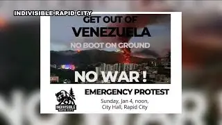 Rapid City group to hold &ldquo;No War!&rdquo; protest over U.S. action in Venezuela