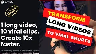 Ai VIDEO EDITOR? Turns Long Videos Into VIRAL SHORTS!