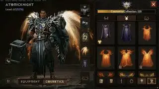 Diablo Immortal - How to equip newest shadow cloak in game
