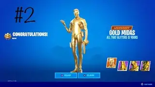 Challenges For Gold Midas {PT.2} (Fortnite Battle Royale