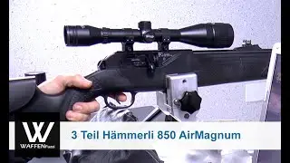 3  Teil Hämmerli 850 AirMagnum Target Kit, CO2 Waffen, Schusstest, www.waffenfuzzi.de