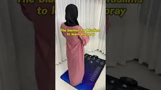 Suitable for Muslim children to learn to perform prayers #foryou #halallife #muslimlife #paryermat