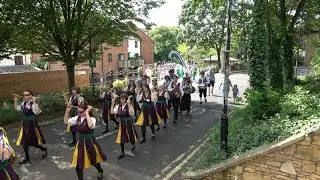 Vale of Evesham National Morris Weekend Sunday Procession 2023