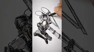 StickMan to Anime Transformation 😳😳 #shorts #anime #drawing