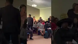 Voiceover from the church house.