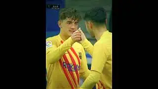 Gavi and pedri handshake 🤝🔥