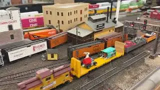From 15FEB2025, Pocatello Model Railroad Historical Society's HO-track room. Like! Sub! Comment!