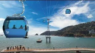 Songdo beach Cable cars @ busan city