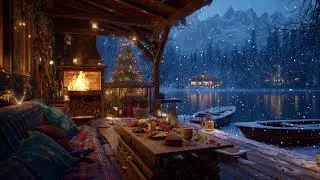 Evening on a Winter Porch 🎷 Smooth Jazz for Relaxation and Peaceful Reflection
