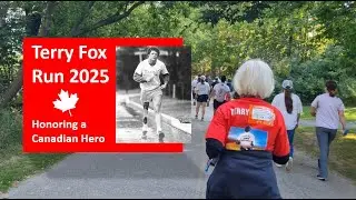 Terry Fox Run 2025 | Honoring a Canadian Hero (Mission to support cancer research)
