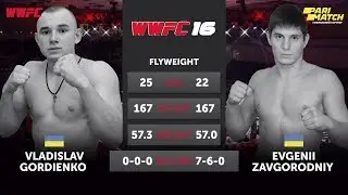 EVGENIY ZAVGORODNIY - VLADISLAV GORDIENKO: WWFC 16