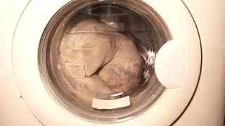 ASMR of washing machine electrolux: Complete wash cycle | lavando la almohada #laundry #cleantok