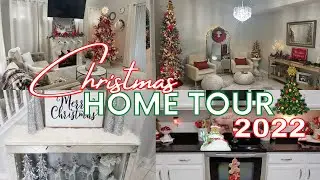 CHRISTMAS HOME TOUR 2022 | RUSTIC GLAM CHRISTMAS DECOR TRADITIONAL CHRISTMAS HOME DECOR /GINGERBREAD