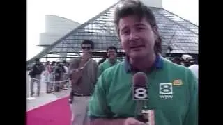 Fox 8 News | Bill Martin Live for Rock Hall Grand Opening (1995)