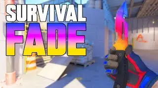 ★ CS2 Survival Knife Fade (FACTORY NEW) | CS2 Knife Gameplay