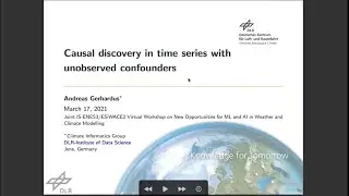 A. Gerhardus - Causal discovery in time series with unobserved confounders