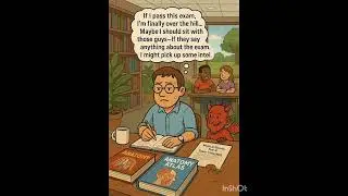 comedy exam stress